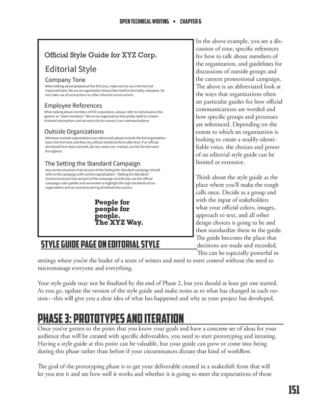Open Technical Writing - New Page